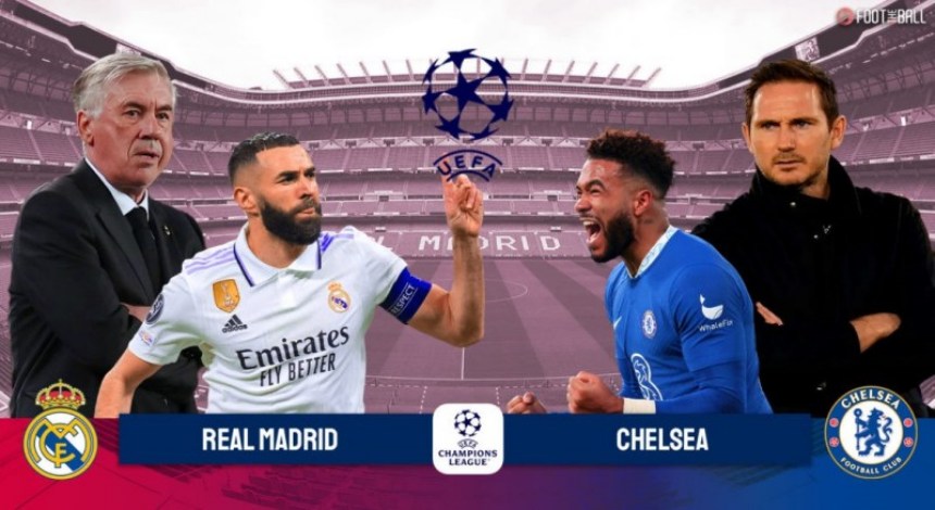 Lịch sử đối đầu Real Madrid vs Chelsea