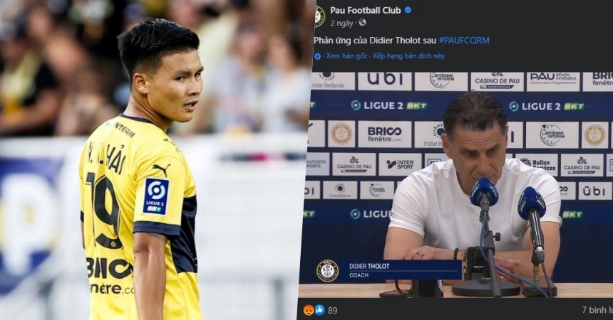 Pau FC làm hành động sốc với CĐV Việt Nam sau trường hợp của Quang Hải