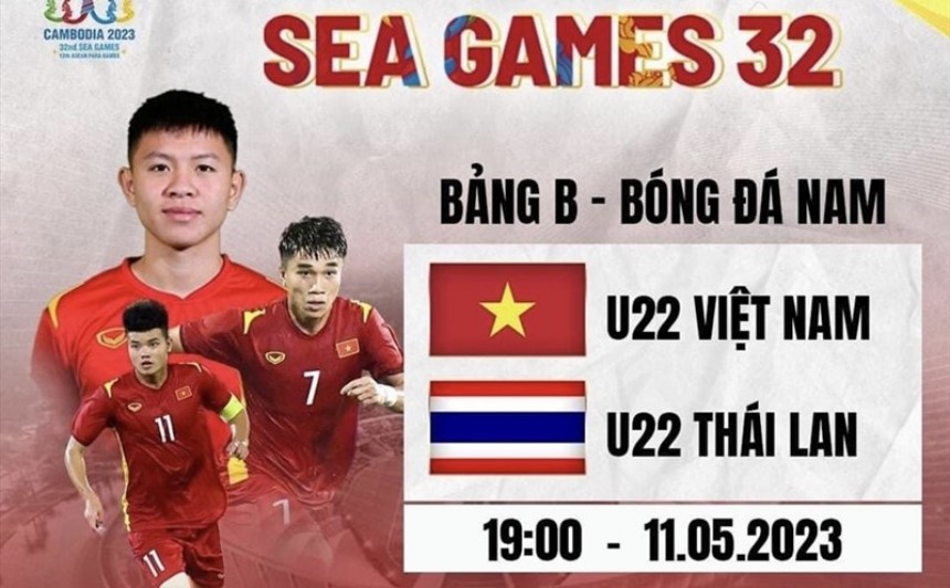 Thống kê, lịch sử đối đầu U22 Việt Nam vs U22 Thái Lan (19h, 11/5/2023)